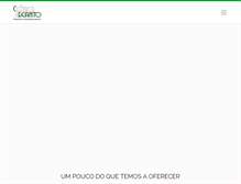Tablet Screenshot of clinicarecanto.com.br